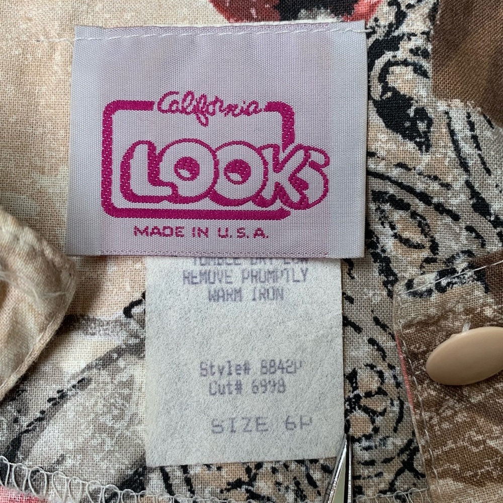 vintage California Looks : tropical swing dress - Picture 11 of 15